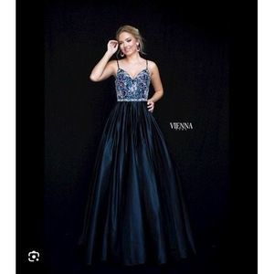 Multicolor Vienna Size 6 Ball gown dress